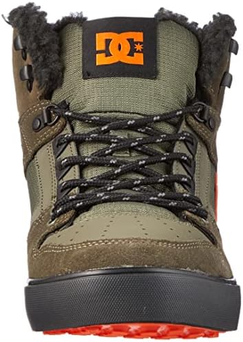 DC Shoes Men's Sneaker, Dusty Olive Orange, 9 | Image 1