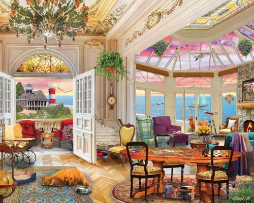 CEACO - Seaside Living - Rompecabezas de 1000 piezas grandes miniatura 4