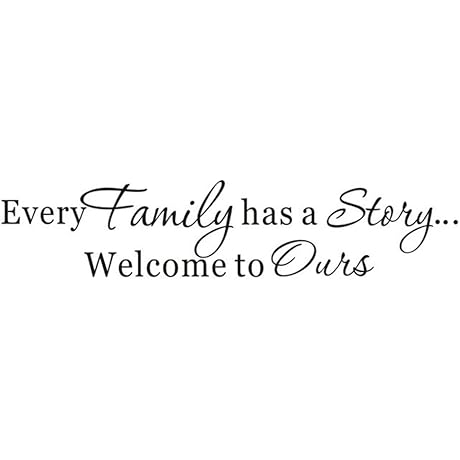 Wall Stickers, Family Letter Quote Waterproof Home Decor Wall Sticker - Perfect...