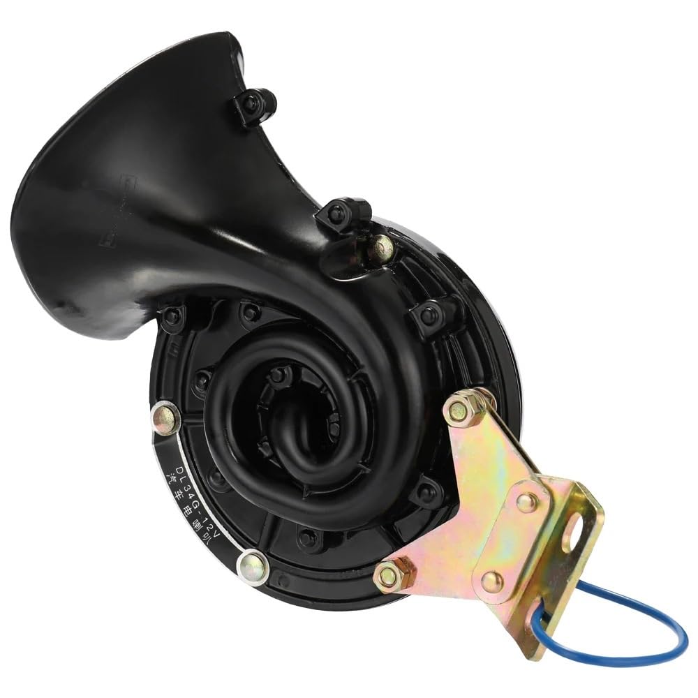 Bocina Coche Bocina de 300DB, 12V/24V, sonido súper fuerte y furioso for coche, motocicleta, camión, barco(24V)