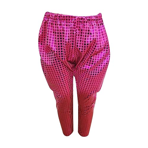 Sequin Pants for Toddler Girls Y2k Solid Color Elastic Waist Soft Trendy Performance Pants Baggy Active Trousers