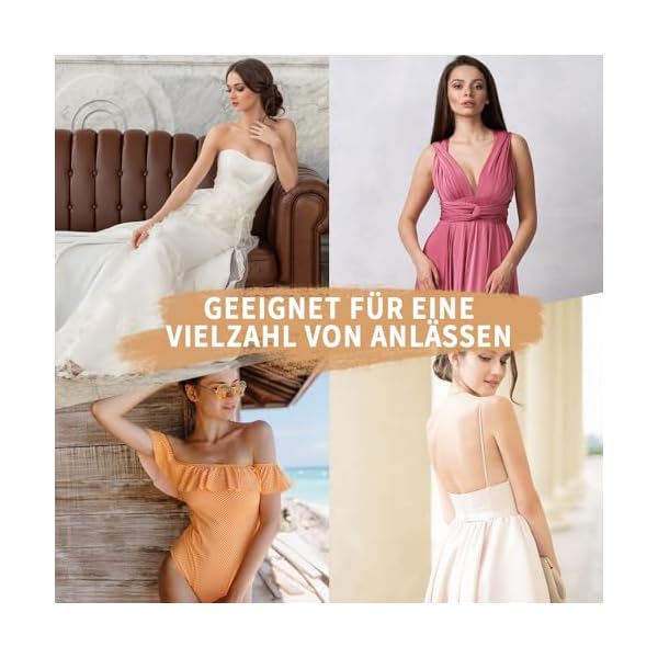 Klebe BH,Unsichtbarer Klebe-BH,TräGerloser Selbstklebender Klebe-BH,Mit Push-Up-Effekt Und Unsichtbarem Design,FüR Alle RüCkenfreien KleidungsstüCke Und Brautkleider,Hautfreundlichen Silikon-Pads – Bild 7
