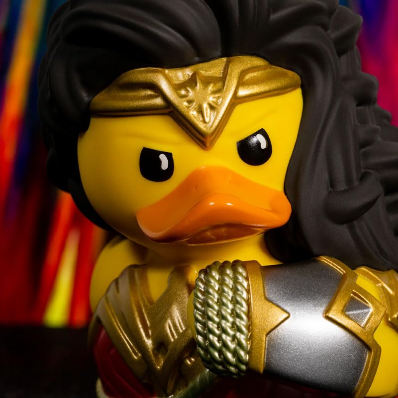 TUBBZ Boxed Edition Wonder Woman Collectible Vinyl Rubber Duck Figure, Official DC Comics Merchandise, Comics, TV - Image 4