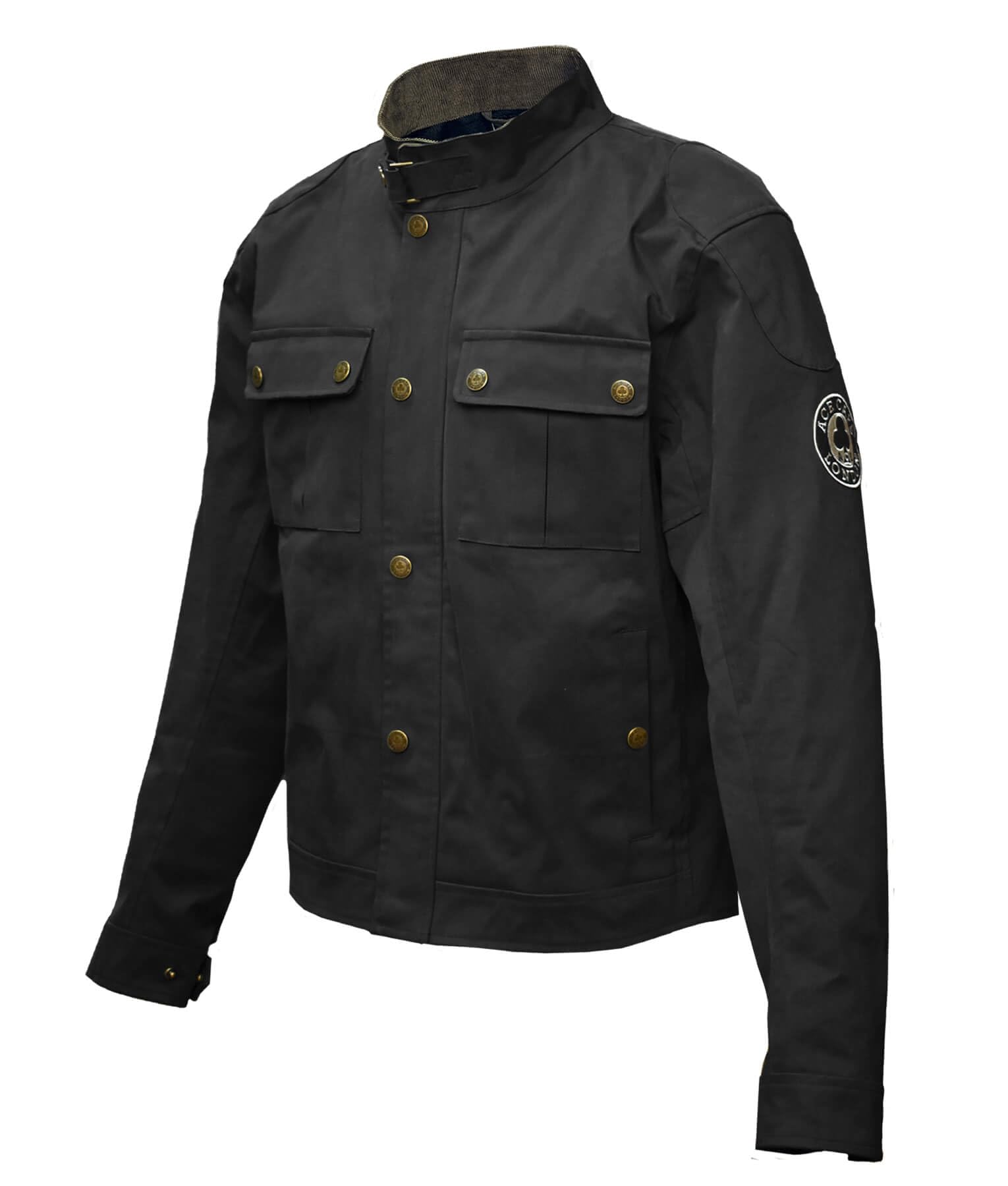 Amazon | [ACE CAFE LONDON] Historic Cotton Blouson Black XXL