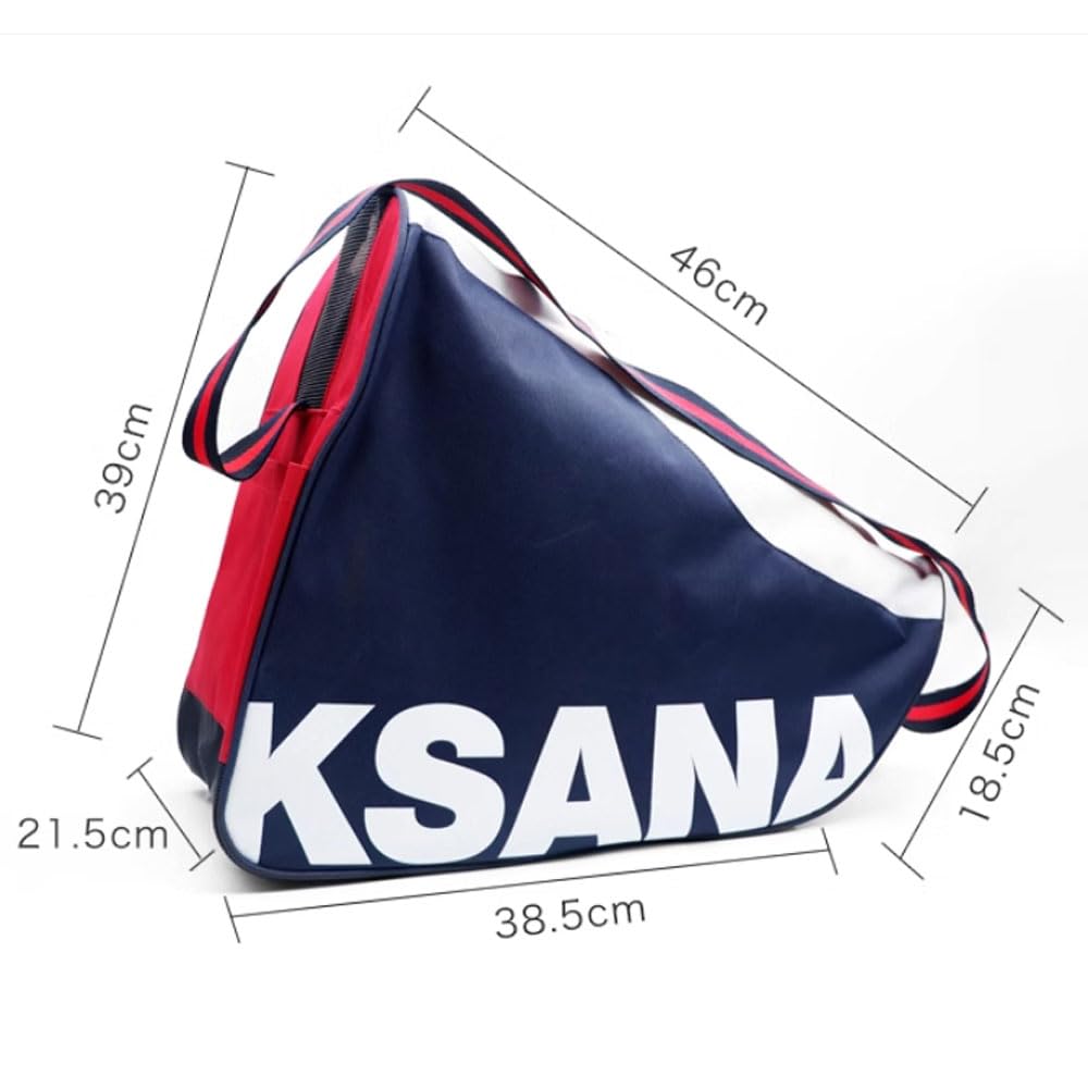 Sac de Patin à roulettes, Sac Roller Sac de Patin à Glace Unisexe avec bandoulière réglable Sac de Transport de sport pour Patins Sac de Chaussures de Patinage pour Femmes Hommes Enfants adultes