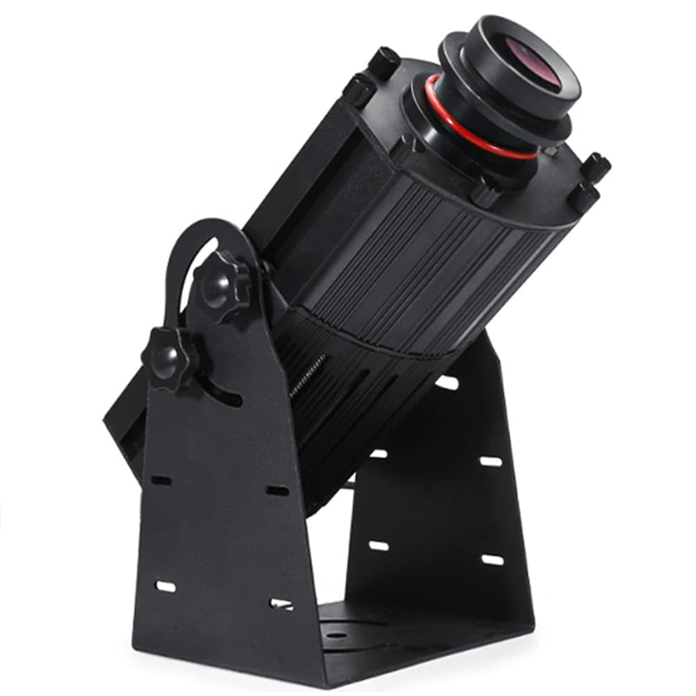 HAONINYUE 200W Industrial Safety Warning Projection Light, LEDwarning Sign Projection Light, GOBO Projector Pattern Free Customization, use in Industrial Building Warning Safety Signs (200 W (Long))