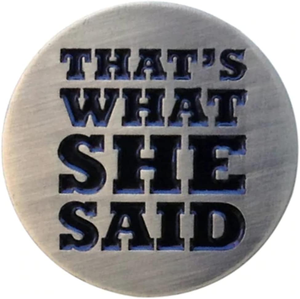 review ReadyGOLF: That's What She Said Golf Ball Marker & Hat Clip