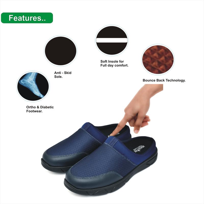 Image of HEALTH FIT Orthopedic & Diabetic Shoes Breathable &Soft Sole Ultra-Lightweight Casual /Shoes for Men's 720