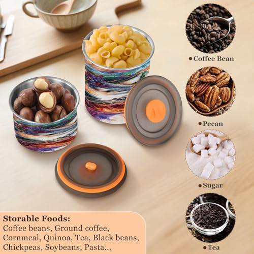 Contenedor al vacío para café Qilmy de acero inoxidable 30oz miniatura 6