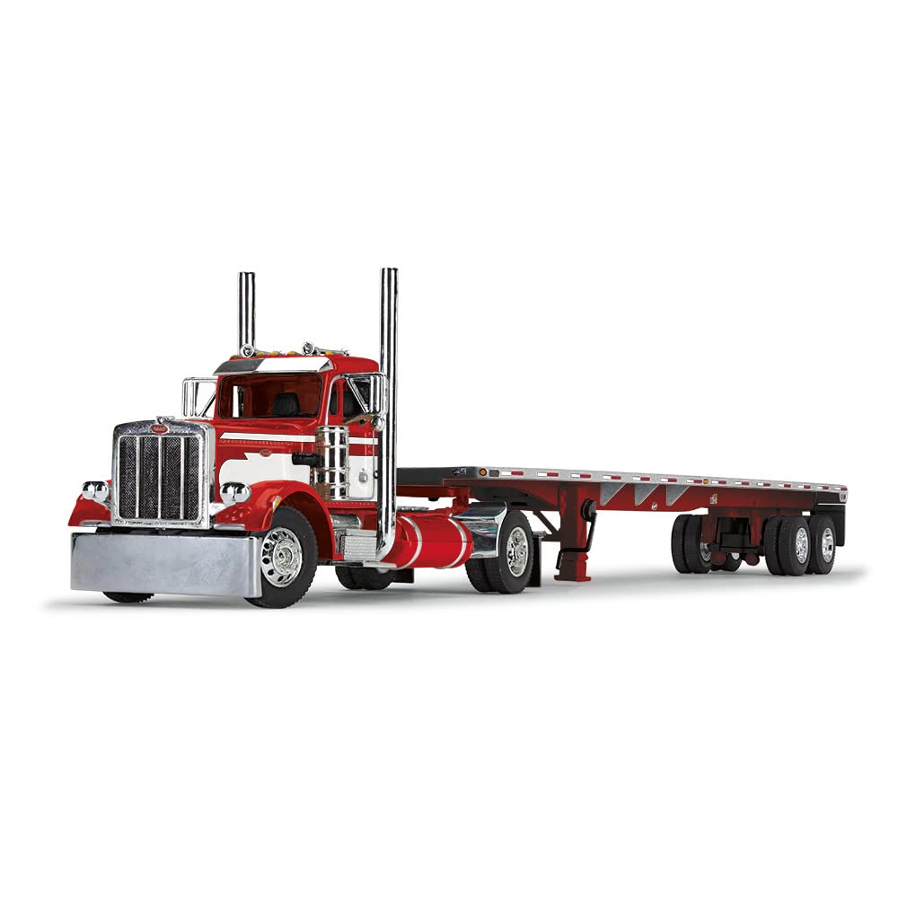 Amazon | First Gear DCP レッド/ホワイト 1/64スケール Peterbilt 359