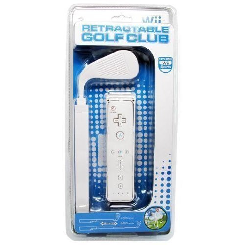 Wii Golf Club + Remote Controller Case Pack Video Games