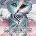 RPLIFE Kids Underwear, Funny Kitten Fashion Cat Little Girls Briefs, Girls Cotton Underwear, 4T