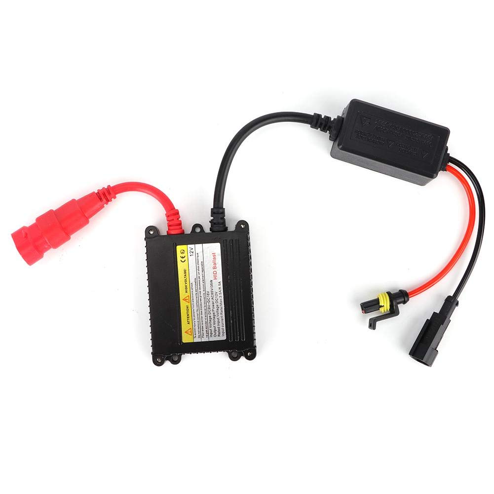Aramox Stabilizator lamp ksenonowych, zamiennik statecznika ksenonowego, 35 W do lamp ksenonowych, statecznik, stabilizator do jednostki zapłonowej ksenonowej, blok uniwersalny