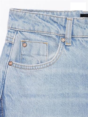 Women's Street Vintage Style Casual Contrast Color Splicing High Waist Wide Leg Jeans Daily Pants2