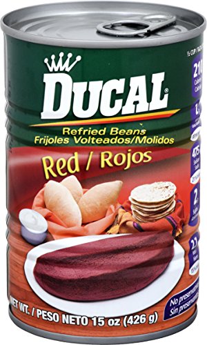 Ducal Red Refried Beans, 15 Ounce