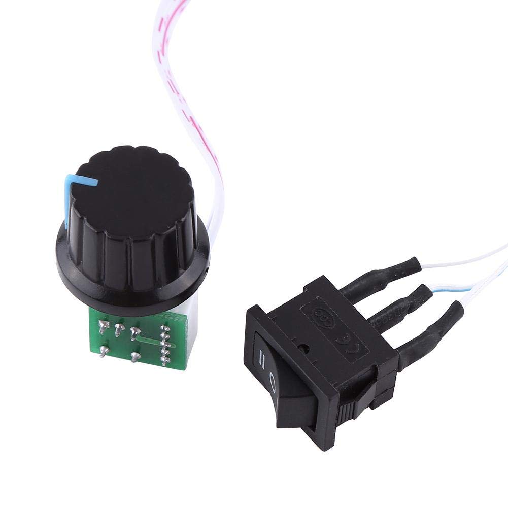 Régulateur 12-60V Marche Inverse Arrêt Contrôleur De Vitesse De Moteur à Courant Continu, DC12-60V 20A Contrôleur De Vitesse De Moteur à Brosse CC Régulateur De Vitesse De Moteur, Contrôleur De Vitesse De Régulateur 12-60V Marche Inverse Arrêt Contrôleur De Vitesse De Moteur à Courant Continu, DC12-60V 20A Contrôleur De Vitesse De Moteur à Brosse CC Régulateur De Vitesse De Moteur, Contrôleur De Vitesse De