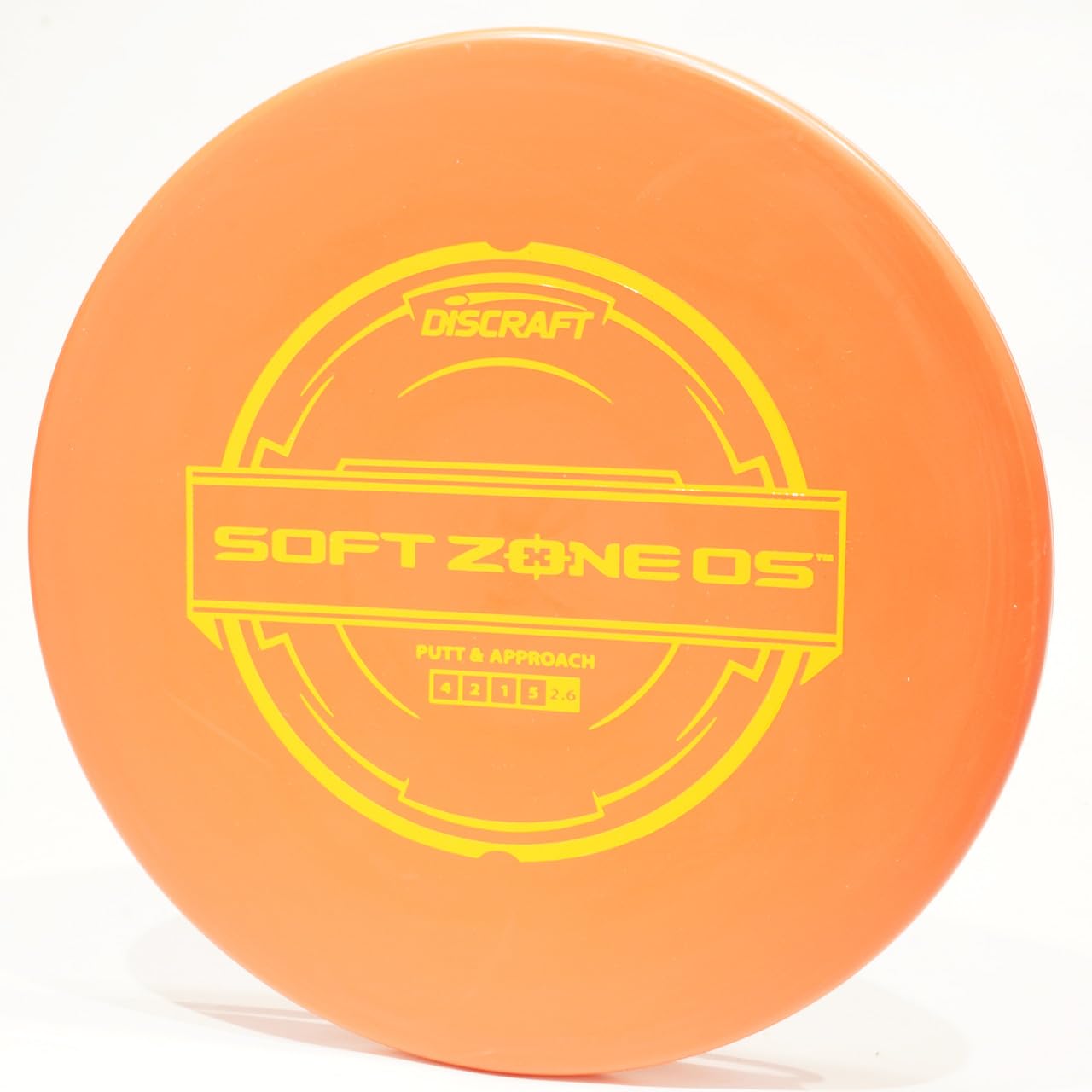 Discraft Putter Line Soft Zone OS Disc Golf Putter & Approach Disc, Pick Color/Weight [Stamp & Exact Color May Vary] Red 170-172 Grams