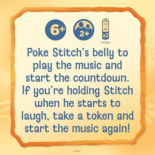Image of Disney Stitch Dice Games, Family Game Night, Travel Games, Multi-Player, 6+ | Disney Toys, Family Game Night, Travel Games, Screen-Free, Travel Game, Holiday Game, Stitch Toys