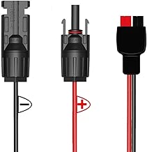 MC4 Solar To Anderson Power Pole Adapter connector Male and Famale solar panel cable connector Kits for PV,Goal Zero Yeti,Suaoki,Renogy Solar Generator Portable Powerstation - coolthings.us