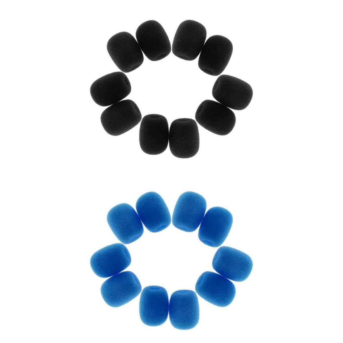 ATORSE 20 Pieces Mini Microphone Sponge Windscreens-image-2