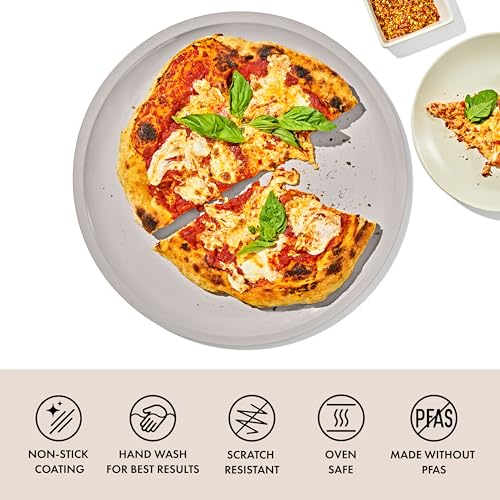 Image of OXO Good Grips Non-Stick Pro Ceramic Coated Metal Bakeware 15 inch Pizza Pan - Biscuit