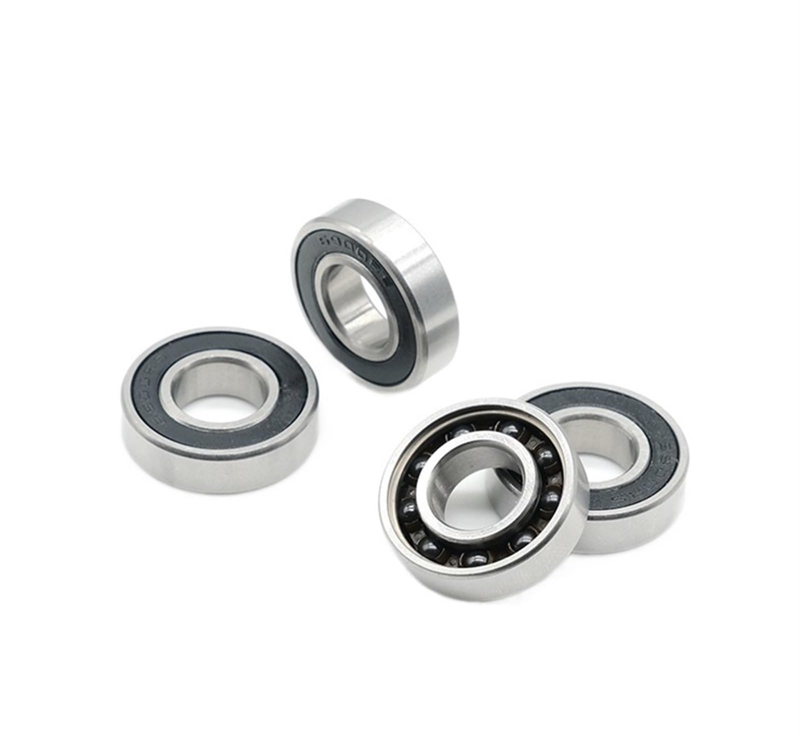 IEUMJNAT Bimetal Seal Shield Micro deep Groove Bearing 1pcs 6900-2RS 10x22x6mm ABEC-7 Hybrid Ceramic Ball Bearings