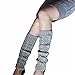Senchanting Lady Winter Warm Leg Warmer Cable Knitted Crochet Long Socks Legging