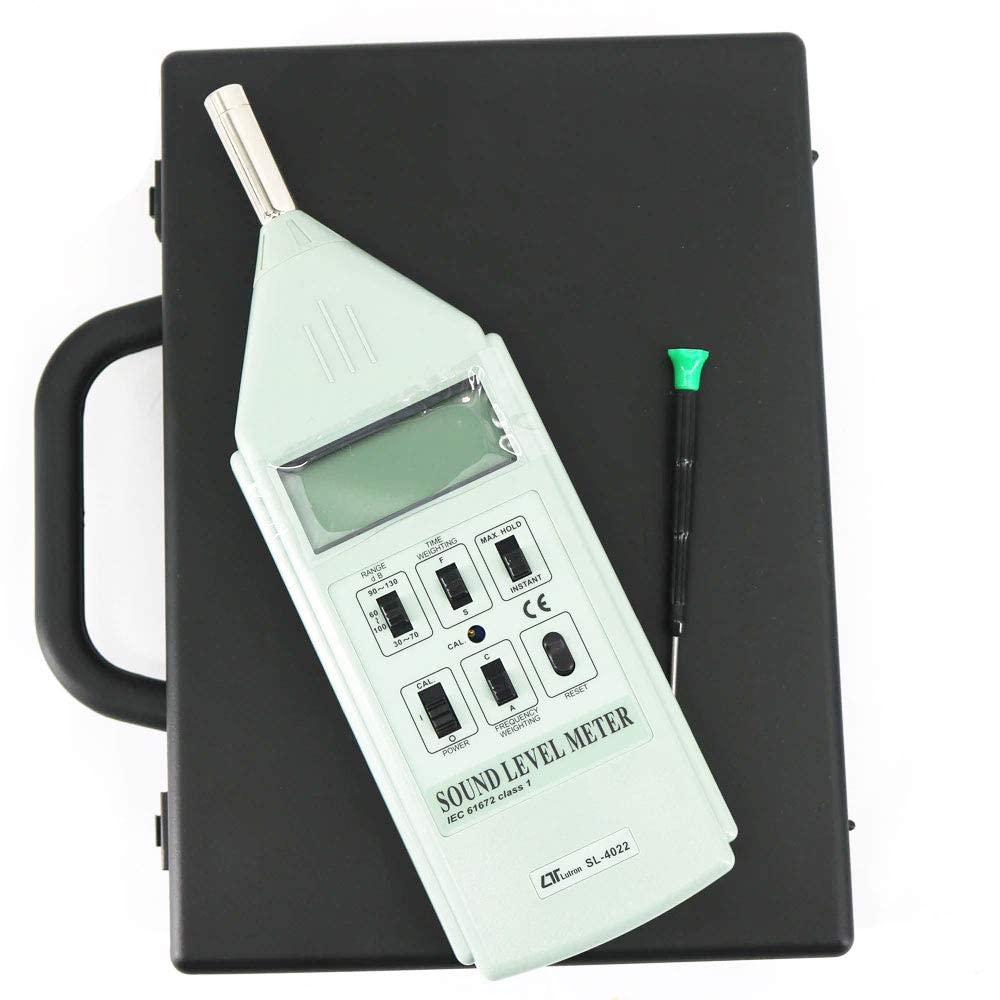 騒音測定器　<Lutron>   SOUND LEVEL METER Amazon.co.jp: LUTRON社[SL-4022]精密型騒音計 SL-4022 : 産業