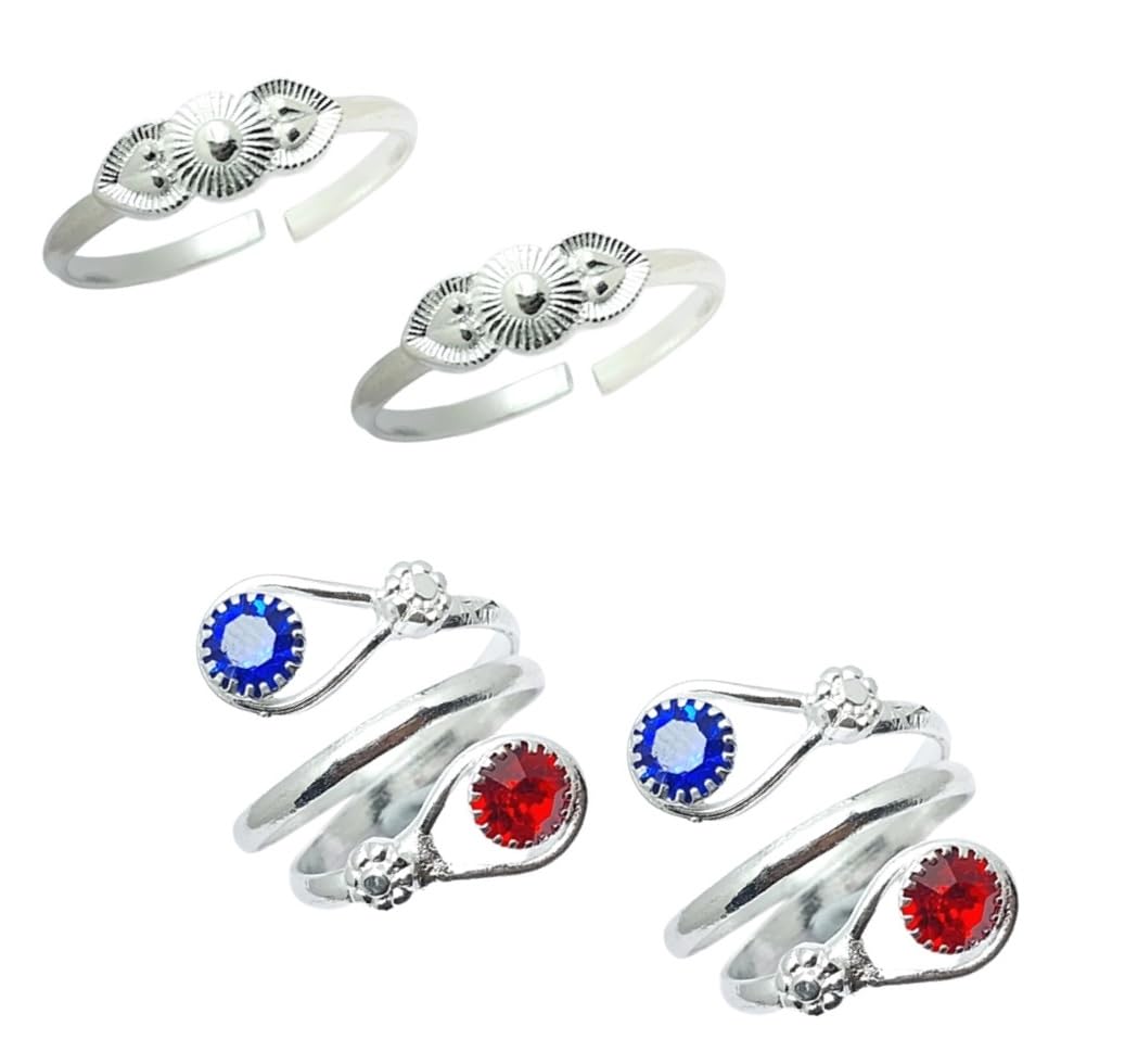 kamada creations Kamada's Designer colorful Toe ring-picture-37