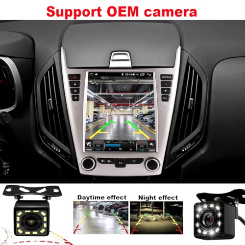 Radio con pantalla táctil QLED 9.7" para Chevy Equinox 2010-2015 miniatura 4