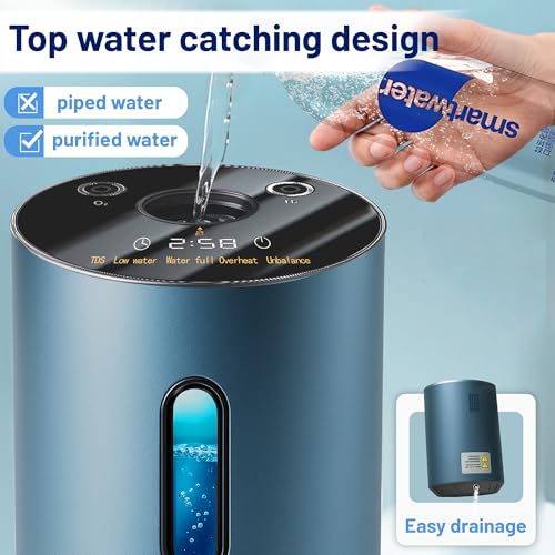 Hydrogen Inhalation Machine 225mL/min 2 in 1Portable, HO-Separation Dual-Output Inhaler, Hydrogen Water Generator 1600ppb,Molecular Hydrogen H2 Inhaler SPE Water Ionizer for Home - Image 8