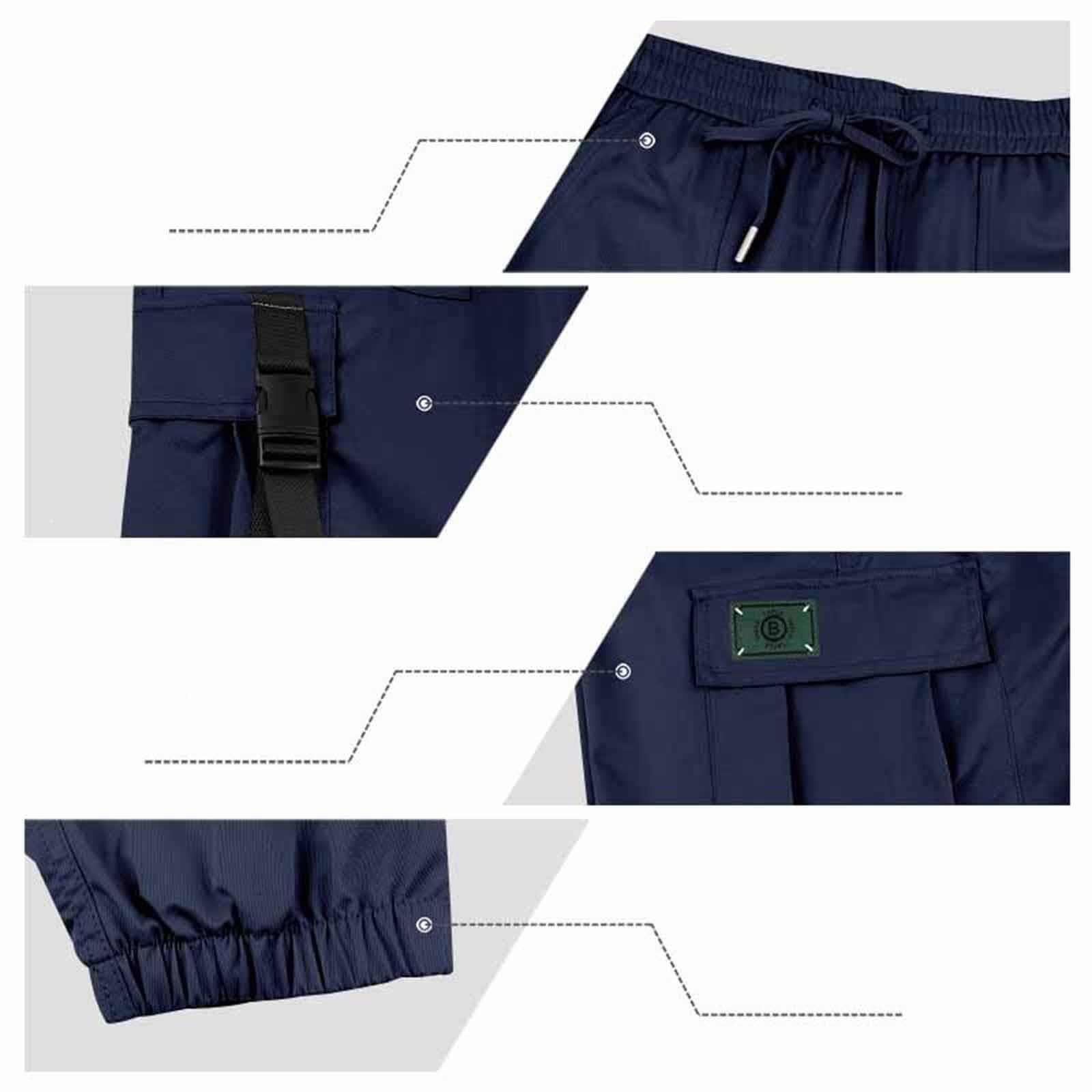 Cargohose Herren Wanderhose Trekkinghose Outdoor Hosen Cargo Hose mit Taschen Arbeitshosen Männer Taktische Hose Sporthose Laufhose Freizeithose