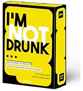 I'M NOT DRUNK - Party Drinking Game for Game Nights - 21st Birthday Gift & Bachelorette Party Gam...