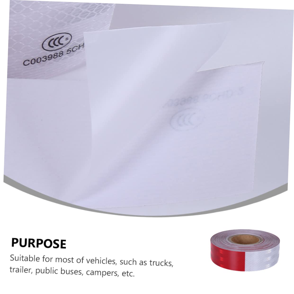 Gatuida 5 Rouleaux Bandes Réfléchissantes Pour Vêtements Ruban