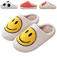 GIWONET Kids Slippers Boys Girls Warm Winter House Slippers Fuzzy Soft Plush Bedroom Non-Slip Memory Foam Home Shoes