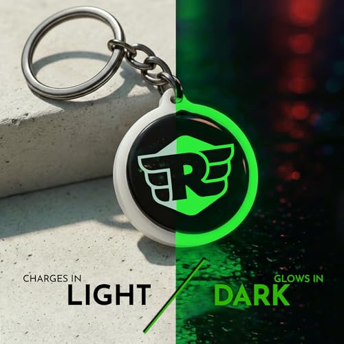 Image of Mi Glow Store Glow in Dark Keychain for Bike Men | Gift for Man | Bike Accessories | Charges in Light Glows in Dark | Key chain for Bike