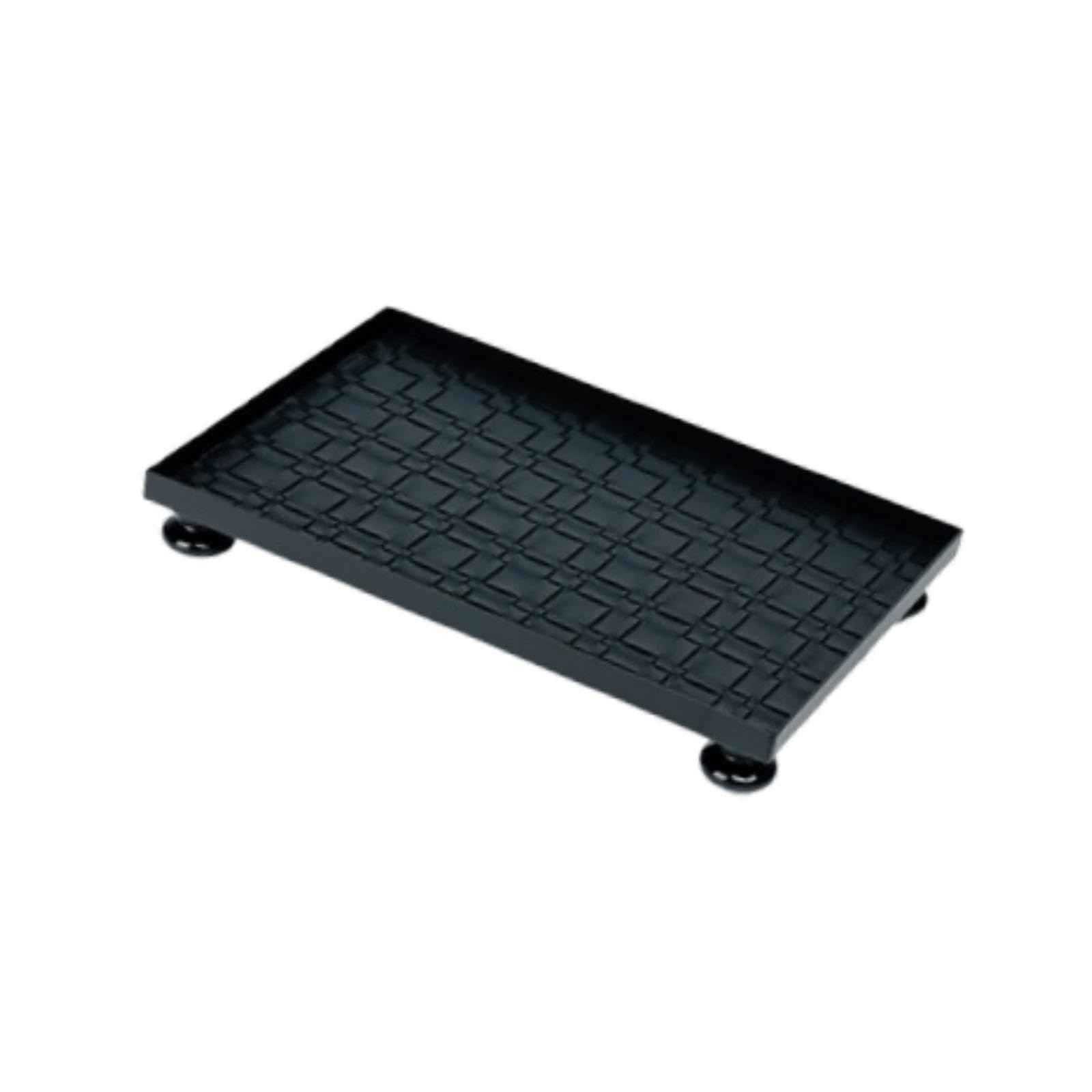 POXZSFX Stylish Serving Tray Wooden Legs Elegant Display Solution Storing Home Accessories And Perfumes Vanity Tray Adds Of Sophistication To Any Tabletop.