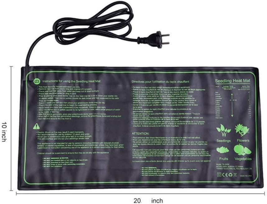 Alfombrilla de calor para reptiles 50x25 cm 110V miniatura 6