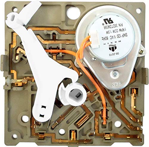 Icemaker Motor Kit Replacement for Whirlpool 10655542400 10655542401 10655544400 10655544401 10655546401 10655546402 10655549400 10655549401 10655562501 10655602400 10655603400 Refrigerator