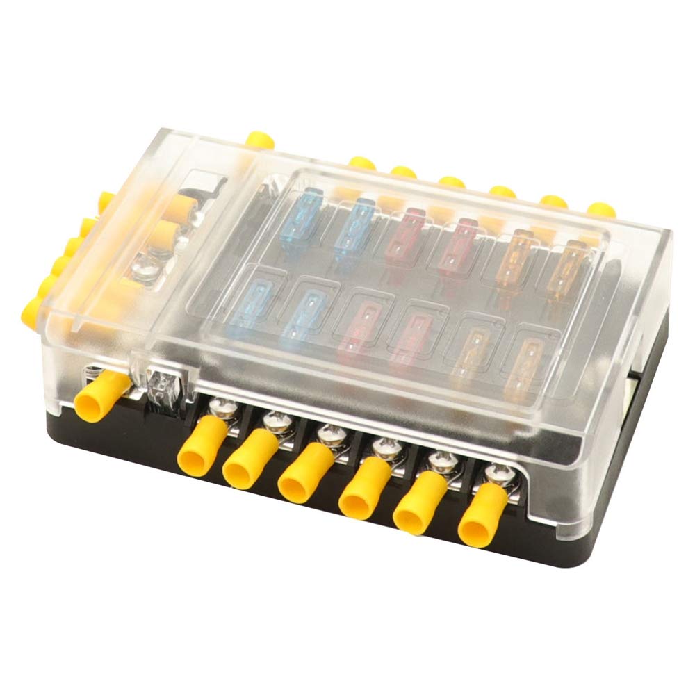 Buy Distribution Fuse Block 12 volt 32 volt Boat Truck RV Trailer