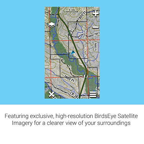 TOPO GPS Map for Garmin US Mountain MT WY CO NM AZ ID NV