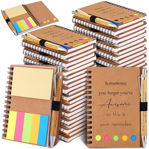 Carnet à spirale pour infirmière lot de 20 carnets de poche avec post-it de transmission