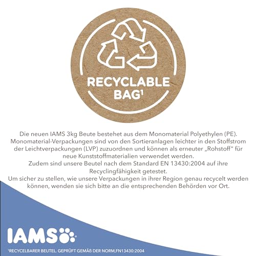 IAMS Light Hundefutter trocken mit Huhn - fettarmes Trockenfutter für Hunde ab 1 Jahr, 3 kg