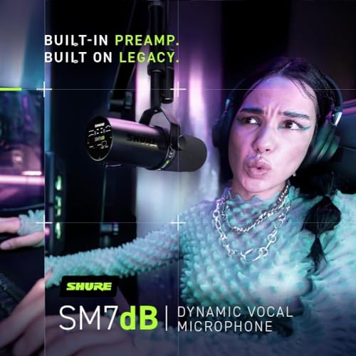 Shure SM7B microphone