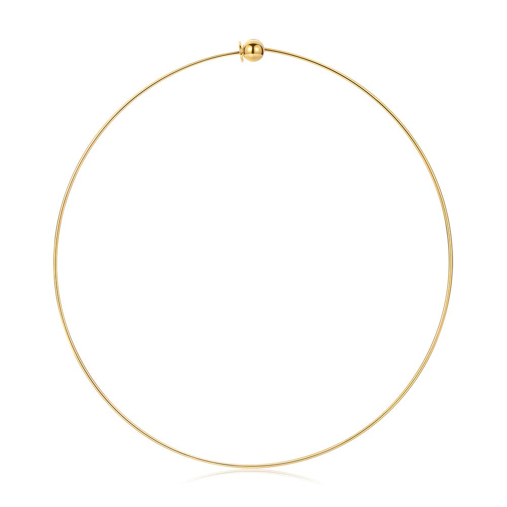 Thin Simple Choker Necklace Chic Flat Collar Choker Necklace For Women