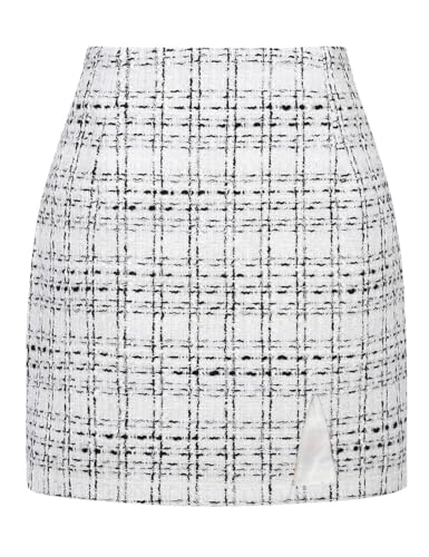 Winter Dresses for Women Fall Clothes Casual Sweater Plaid Mini