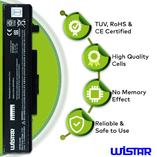 WISTAR Compatible Laptop Battery for Lenovo IdeaPad Y480 G580 Y580 Z480 - Image 3