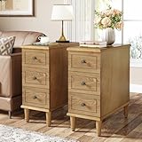 Tribesigns Solid Wood End...