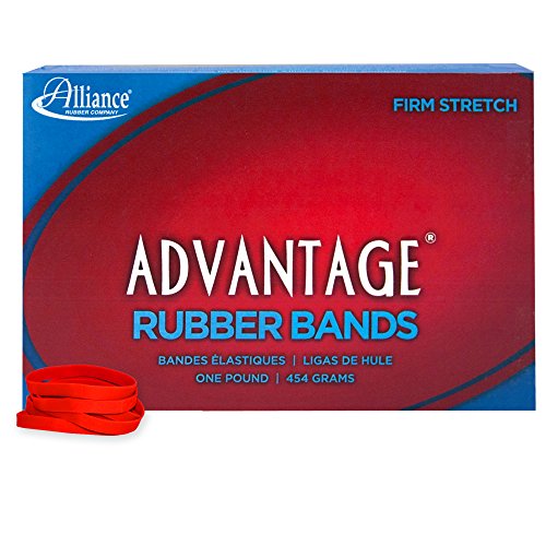 Alliance Rubber 96625 Advantage Rubber Bands Size #62, 1 lb Box Contains Approx. 450 Bands (2 1/2