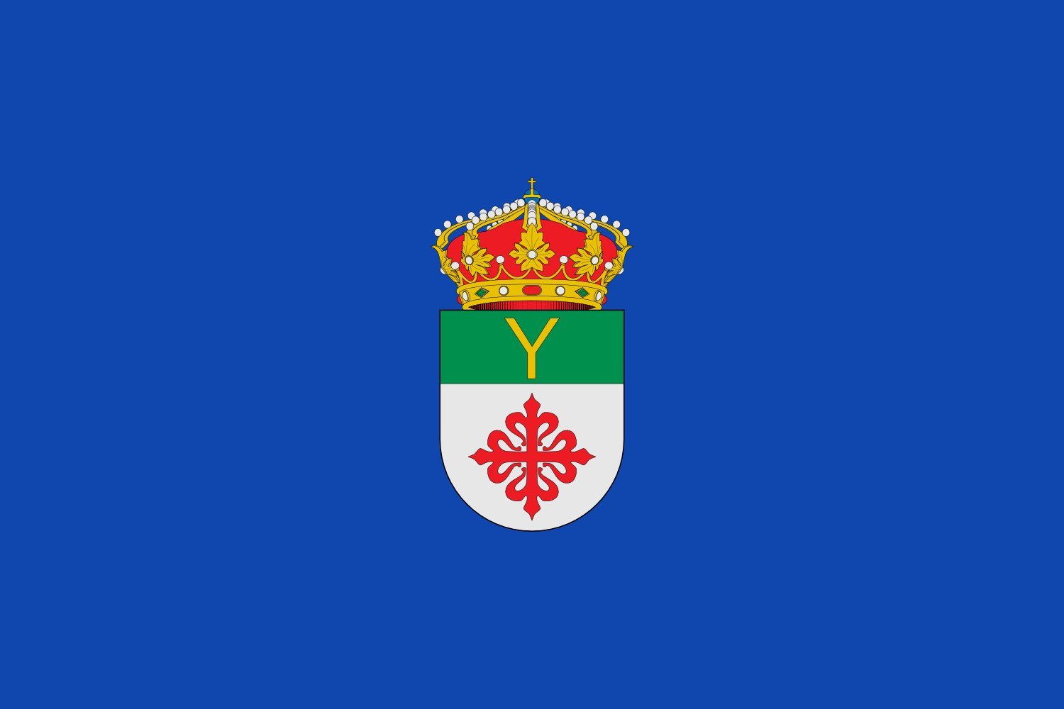 Drapeau Large Yebra finitions de prestige pour intérieur et extérieur